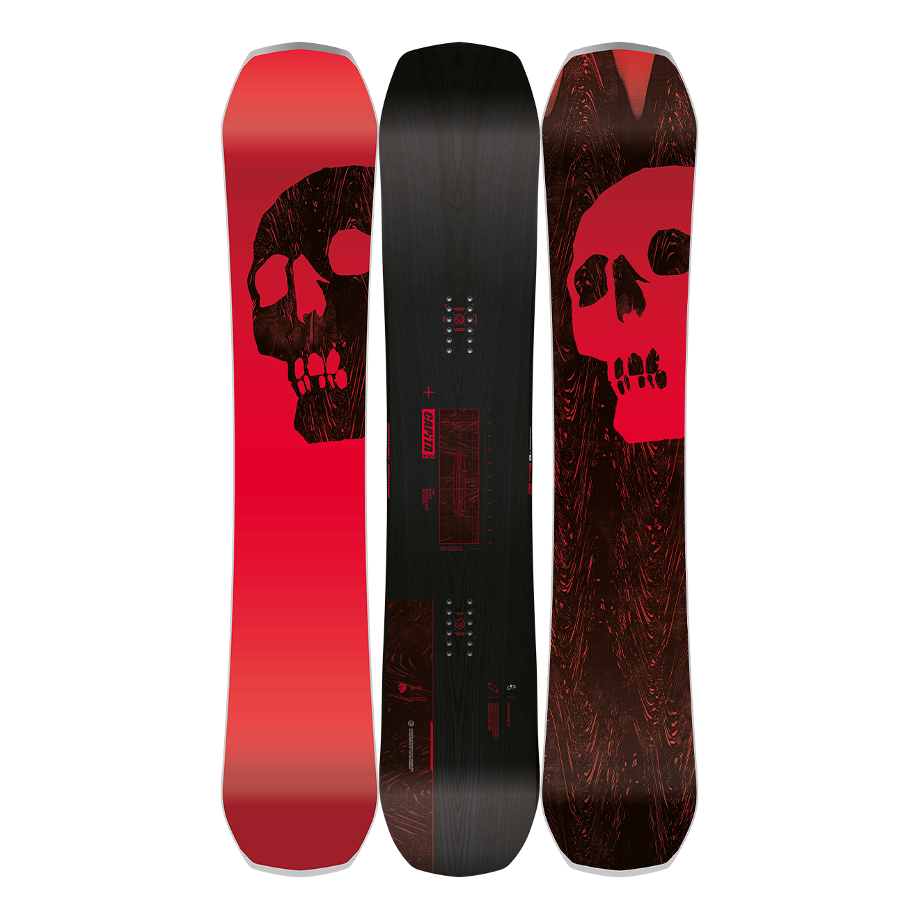 Black Snowboard Of Death Wide