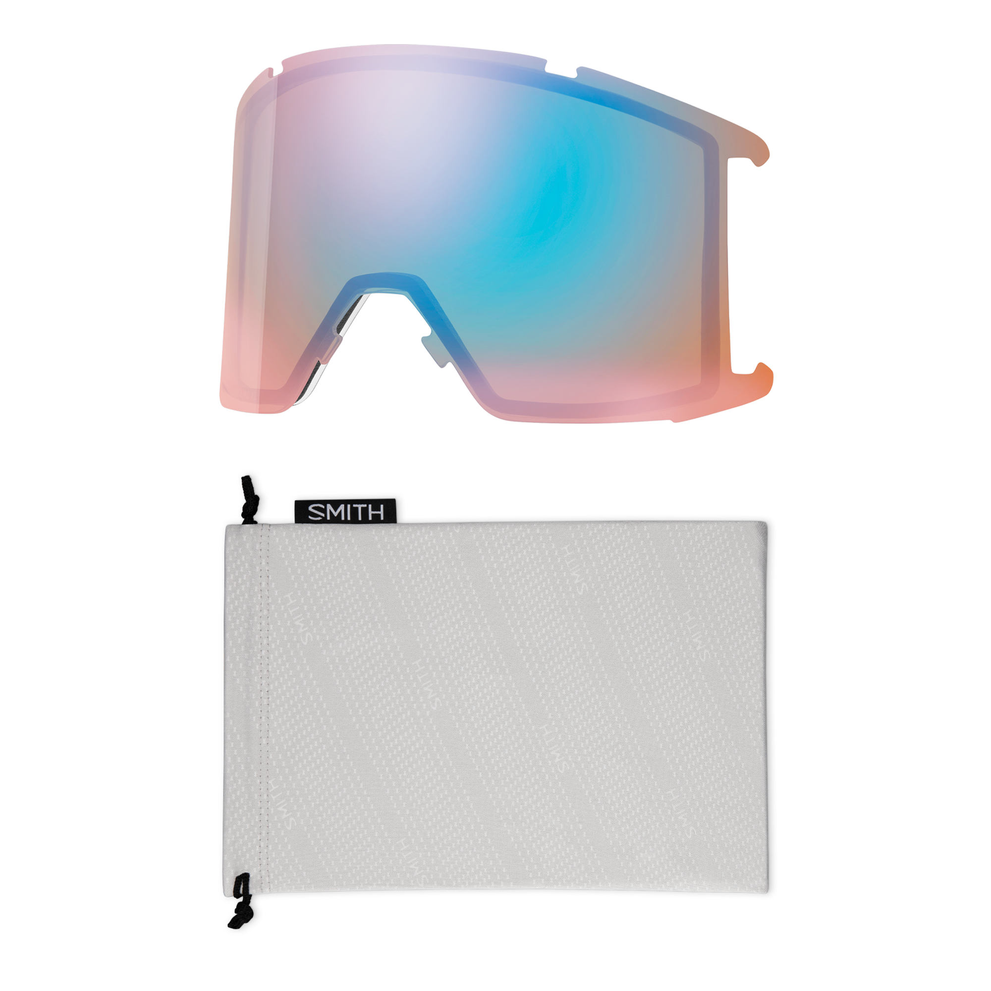 Squad XL - Granite Blue - ChromaPop Sun Platinum Mirror+Blue Sensor Mirror