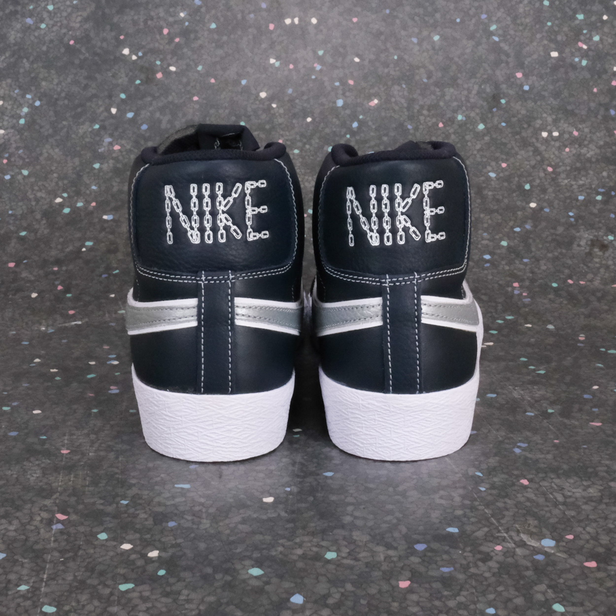 Nike SB Zoom Blazer Mid (Mason Silva) - Blackened Blue/Wolf Grey