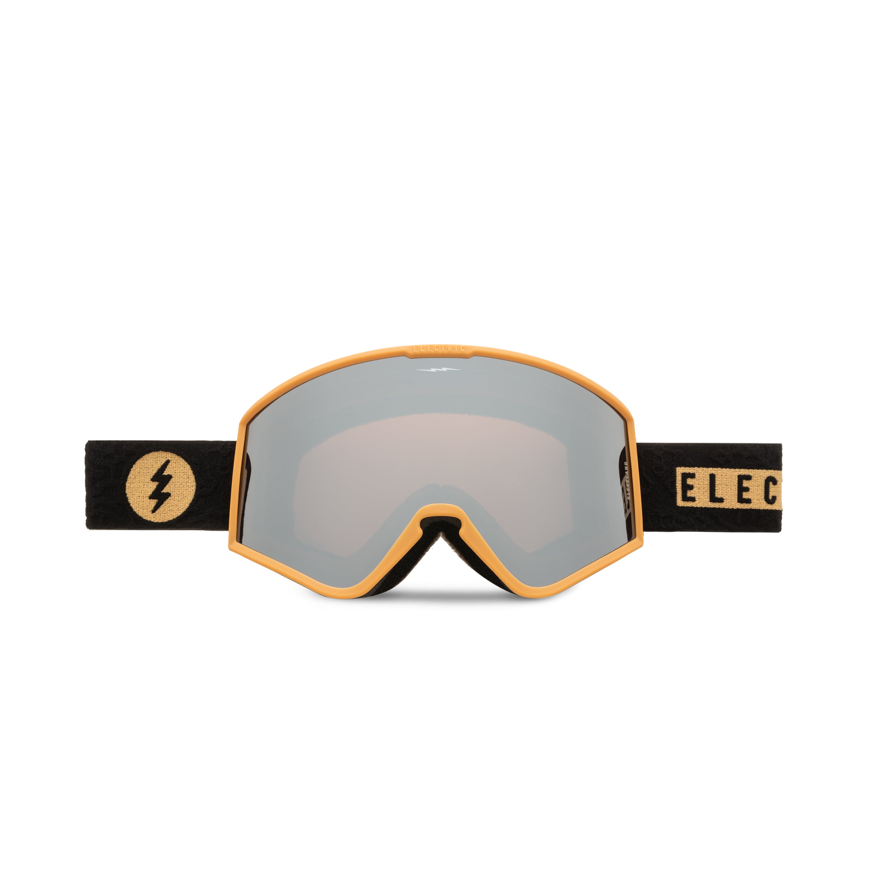 marcus kleveland electric goggles Electric EK1 Flood Black Gum W/Silver Chrome +BL Yellow