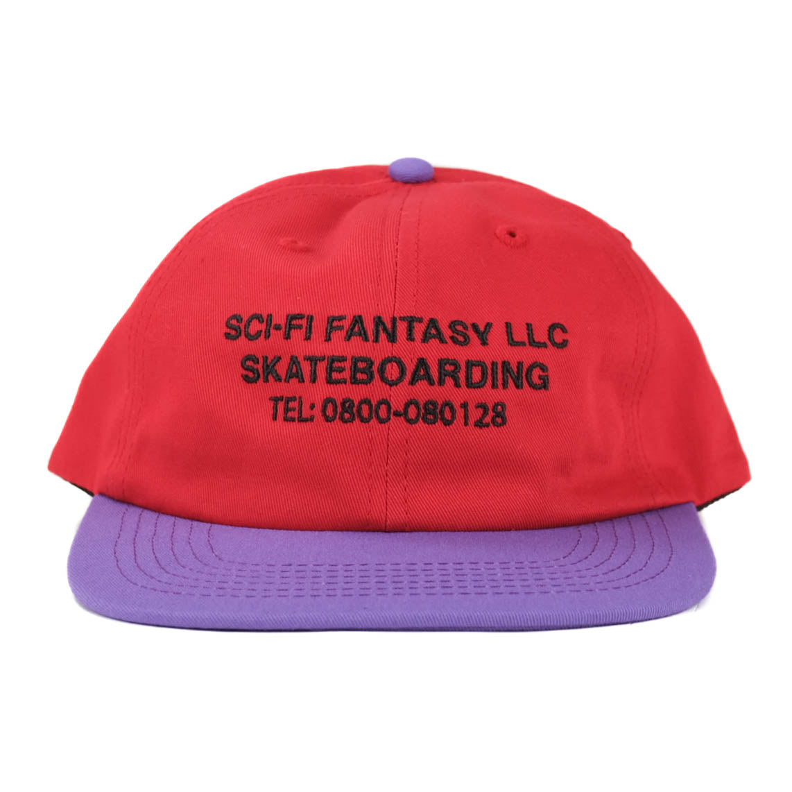 Business Post Hat - Red/Violet