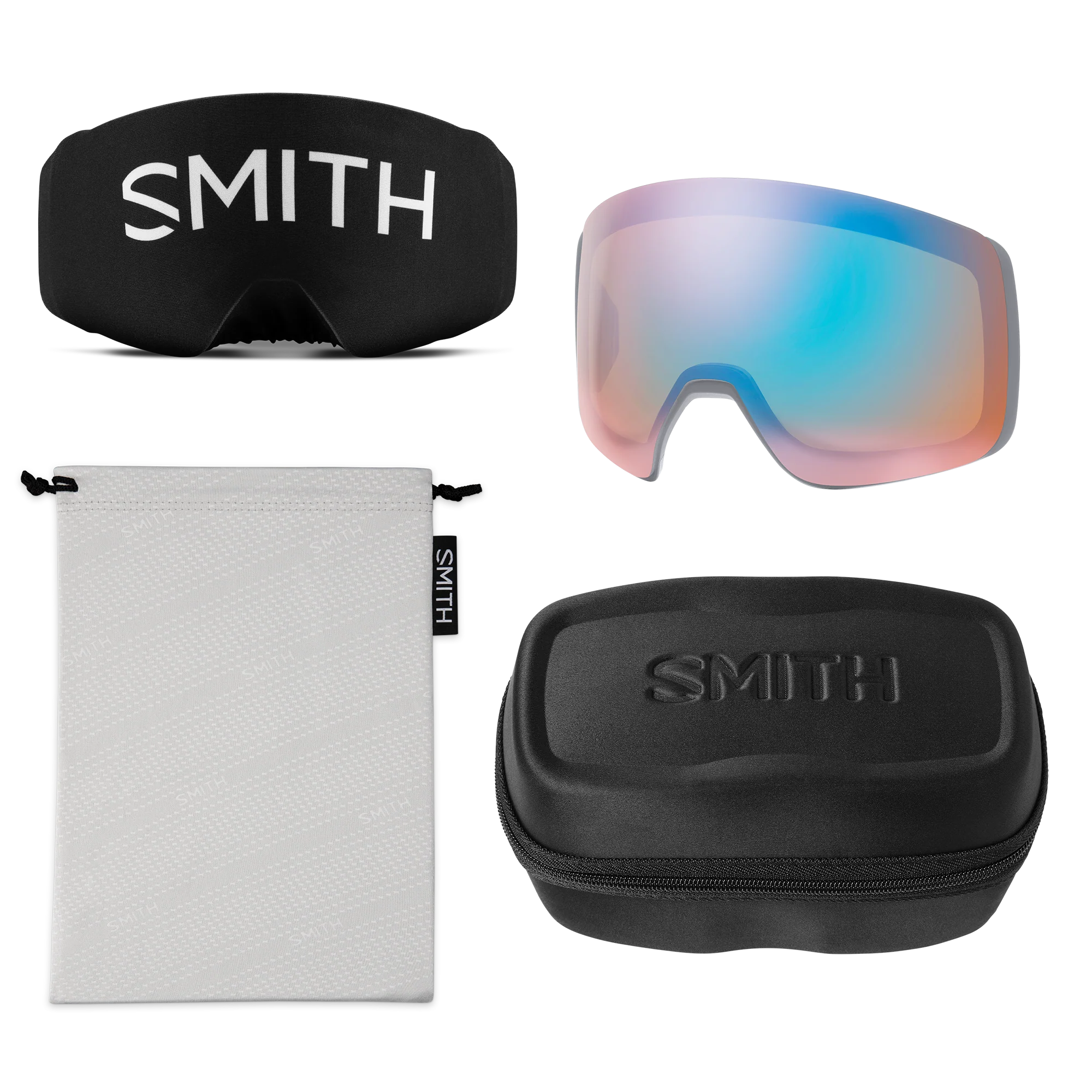 4D Mag XL - Cirrus Grey - ChromaPop Sun Platinum Mirror+Storm Blue Sensor Mirror