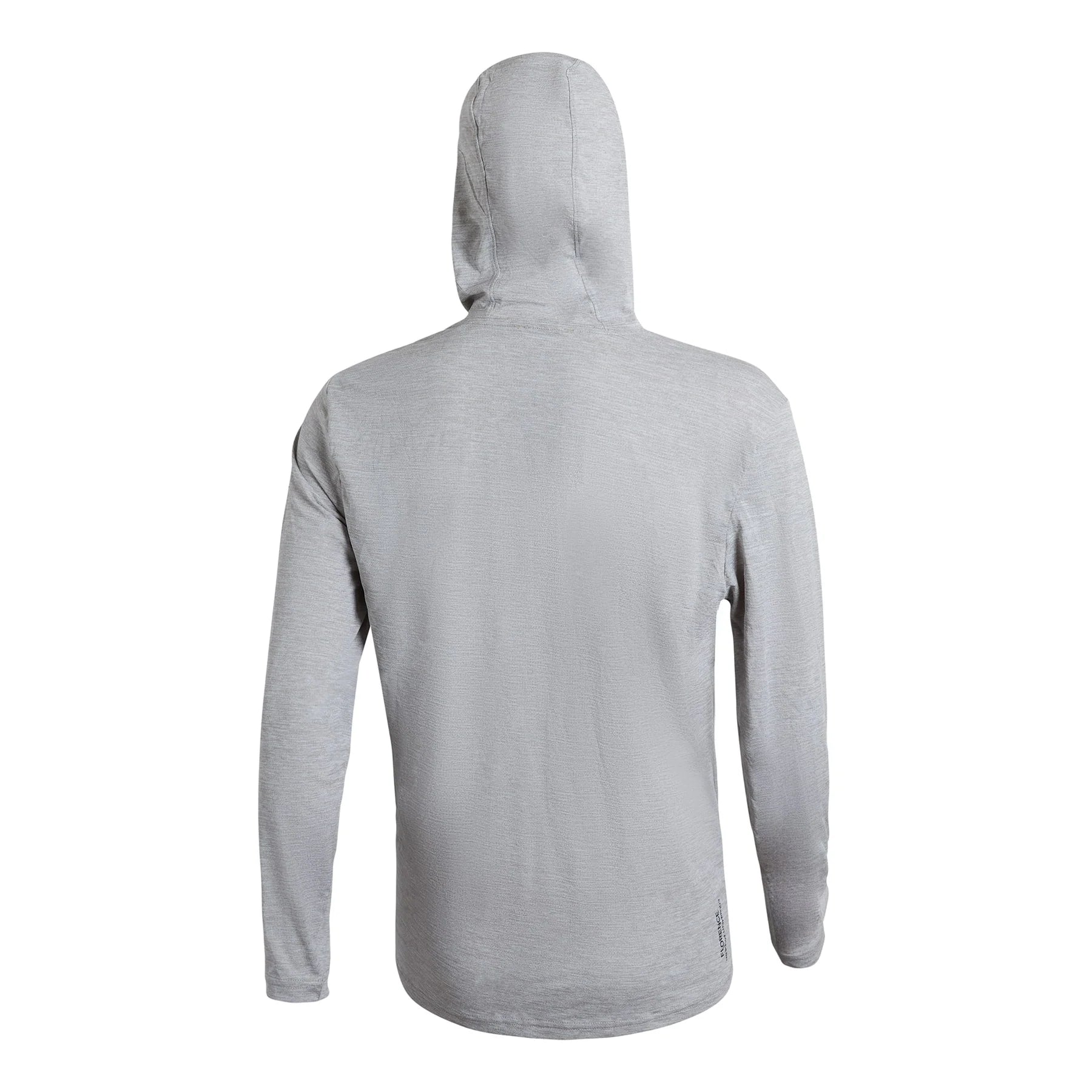 AIRTEX LONG SLEEVE HOODED SHIRT - Light Heather Grey