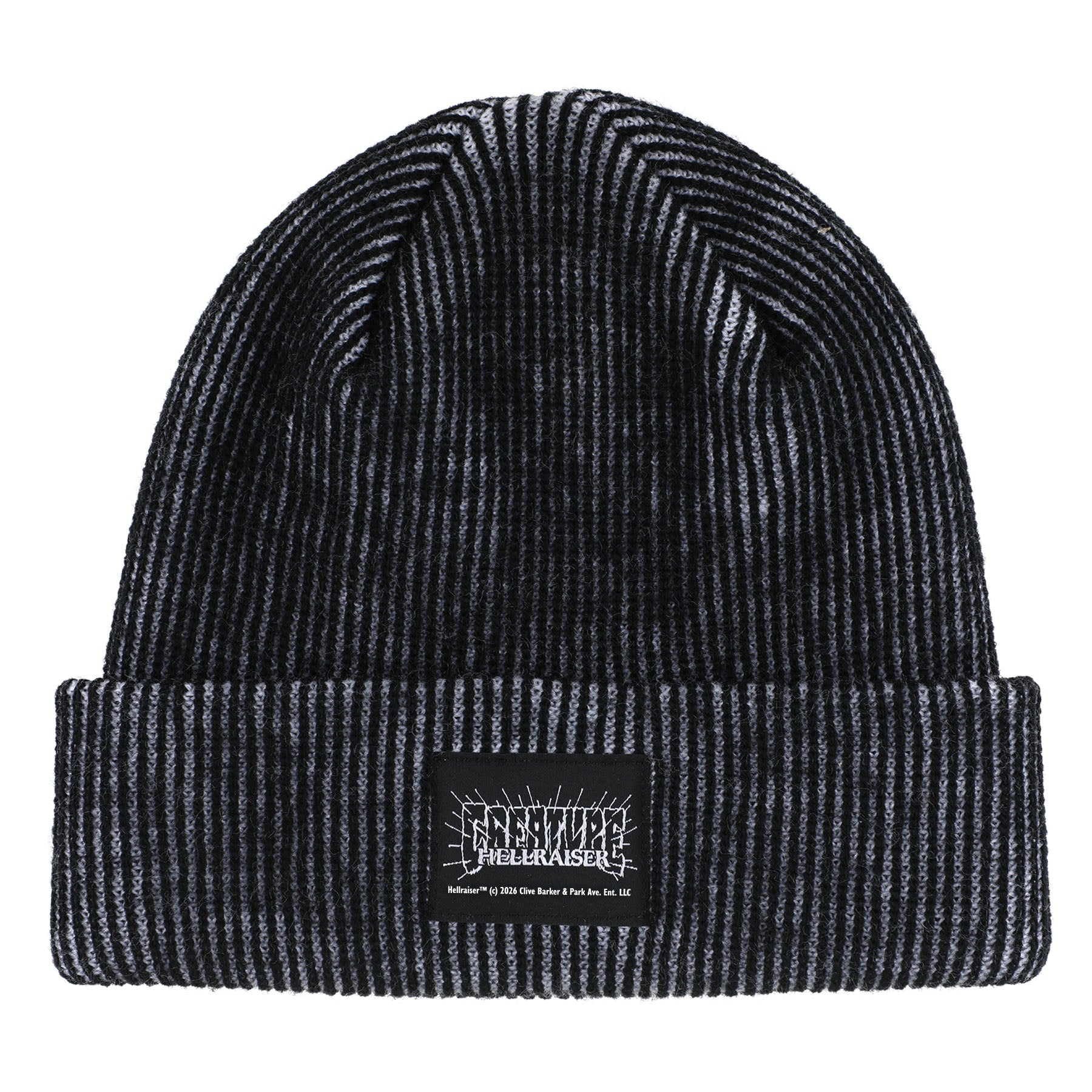 Longshoreman Beanie - Black/White