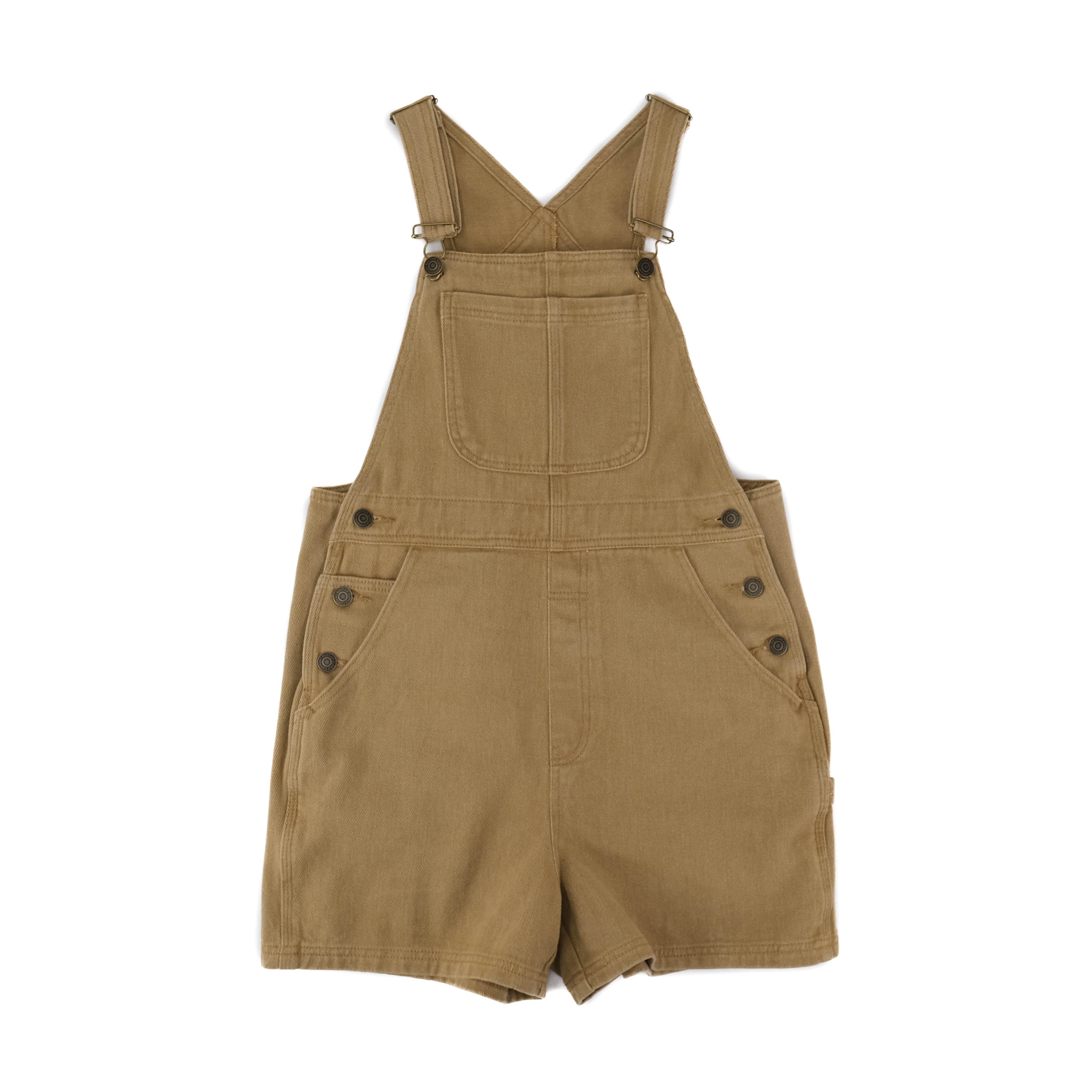 Womens Tide Short Overall - Caramel