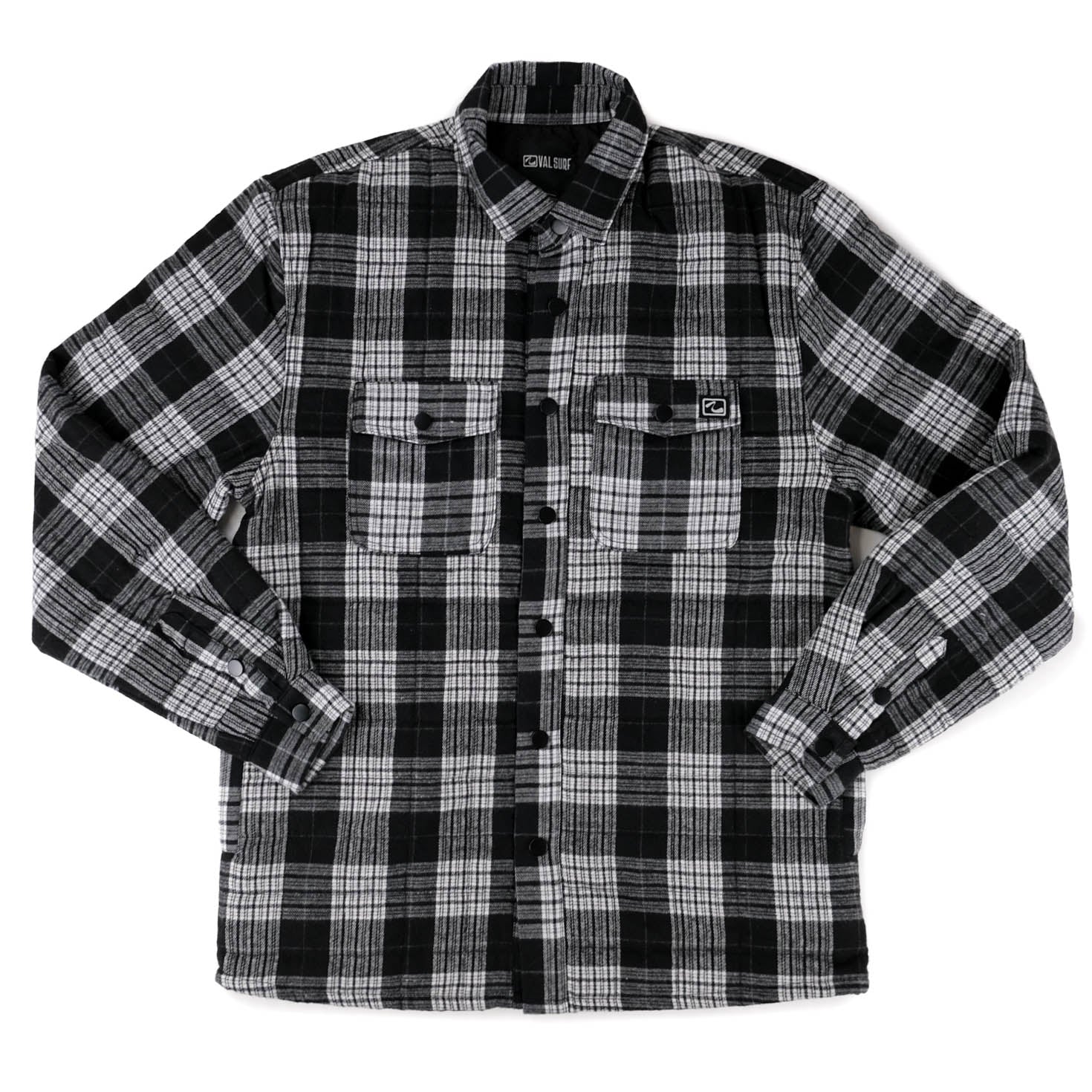 Barstow Flannel Jacket - Black