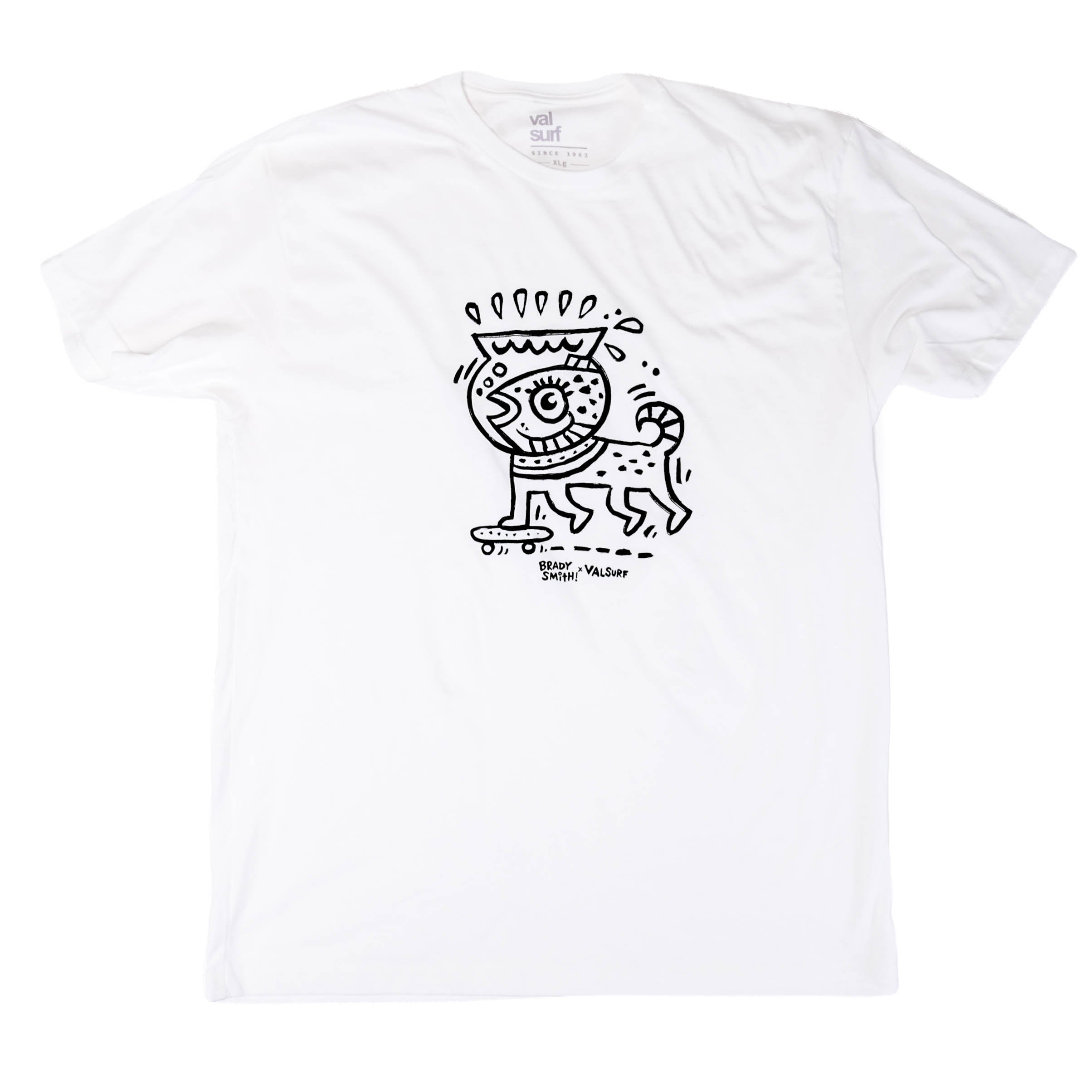 Brady x Val Surf Fishbowl Doggo - White - White
