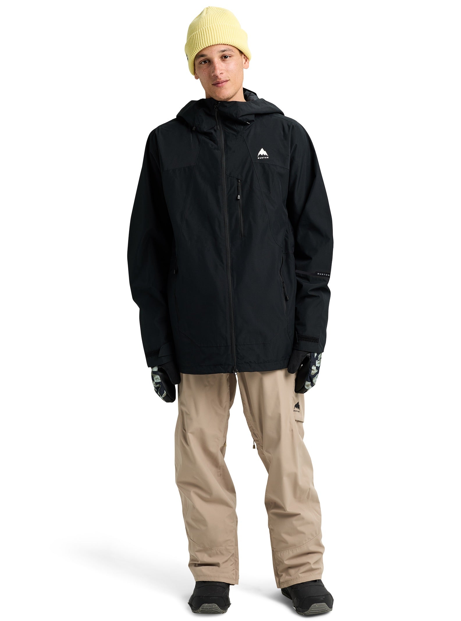Mens Reserve 2L Jacket - True Black