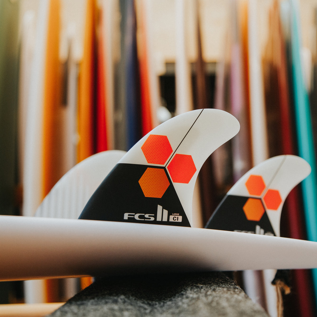FCS II CI PC Med Tri Fins