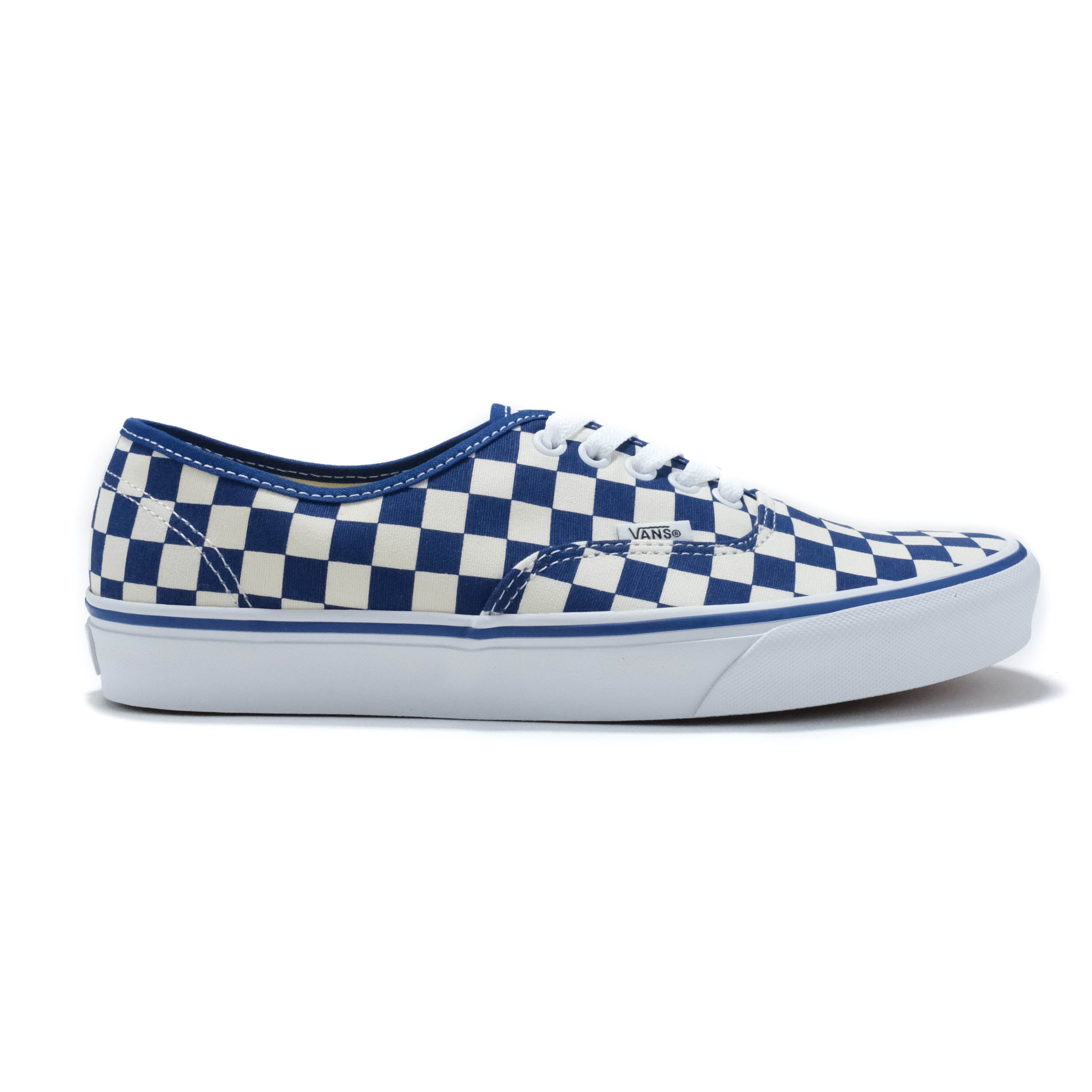 Authentic Primary Check - True Blue/White