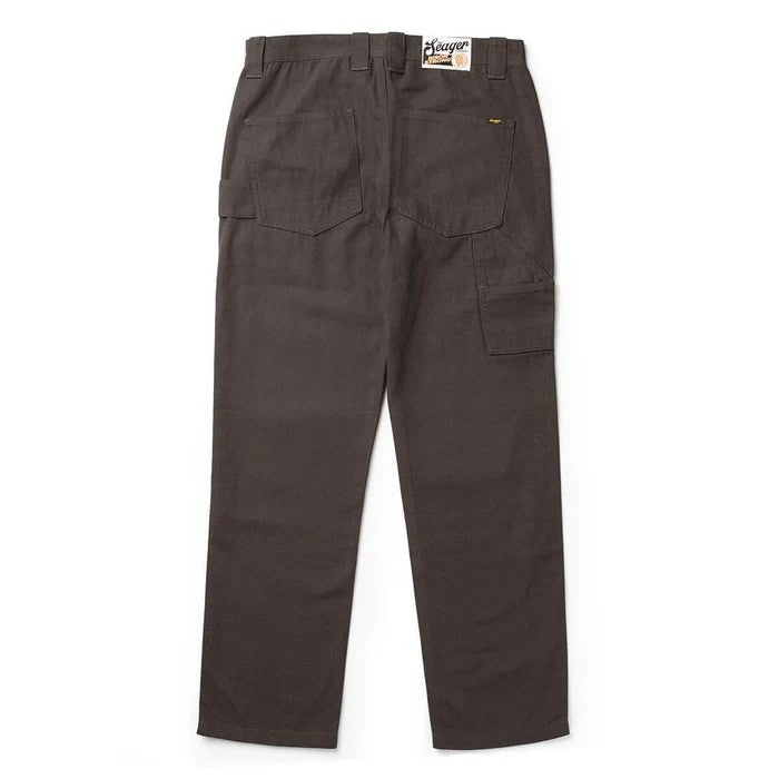 Bison Canvas Pants - Darkwood