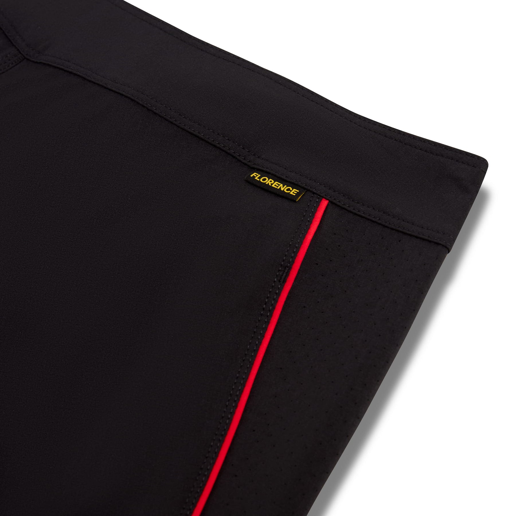 Airtex Gamma Boardshort - Black Red