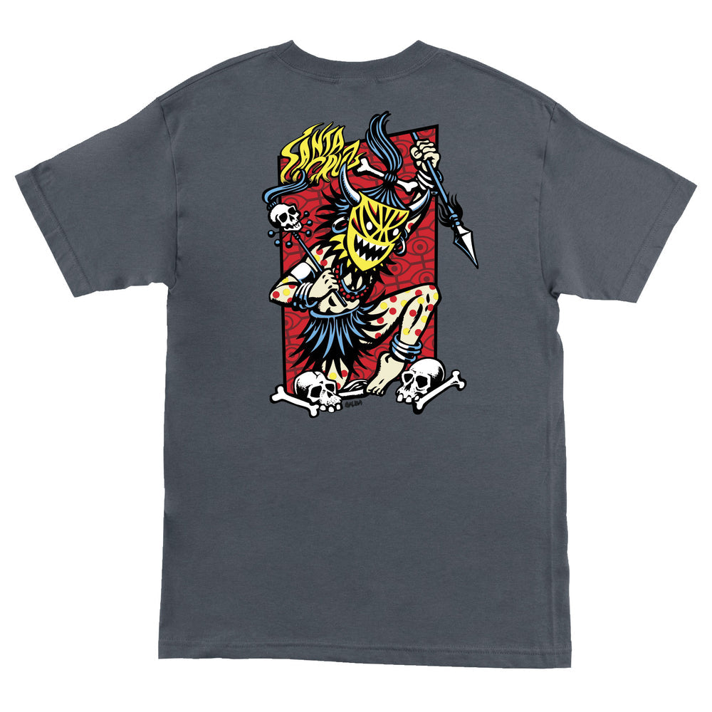 Salba Voodoo Trail S/S Tee - Charcoal