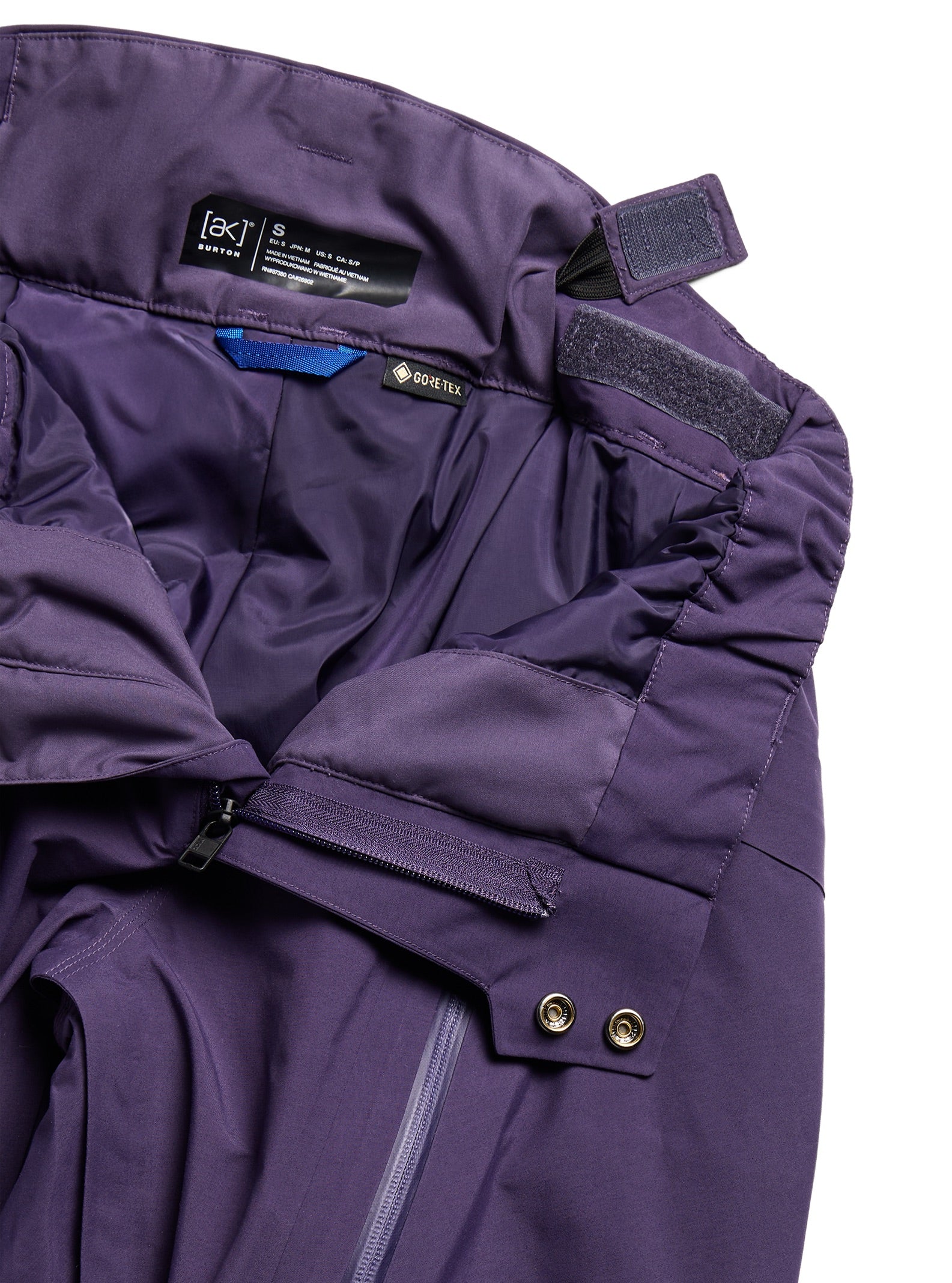 Womens [ak] Insulated Swash Gore-Tex 2L Pants - Nightshade Purple