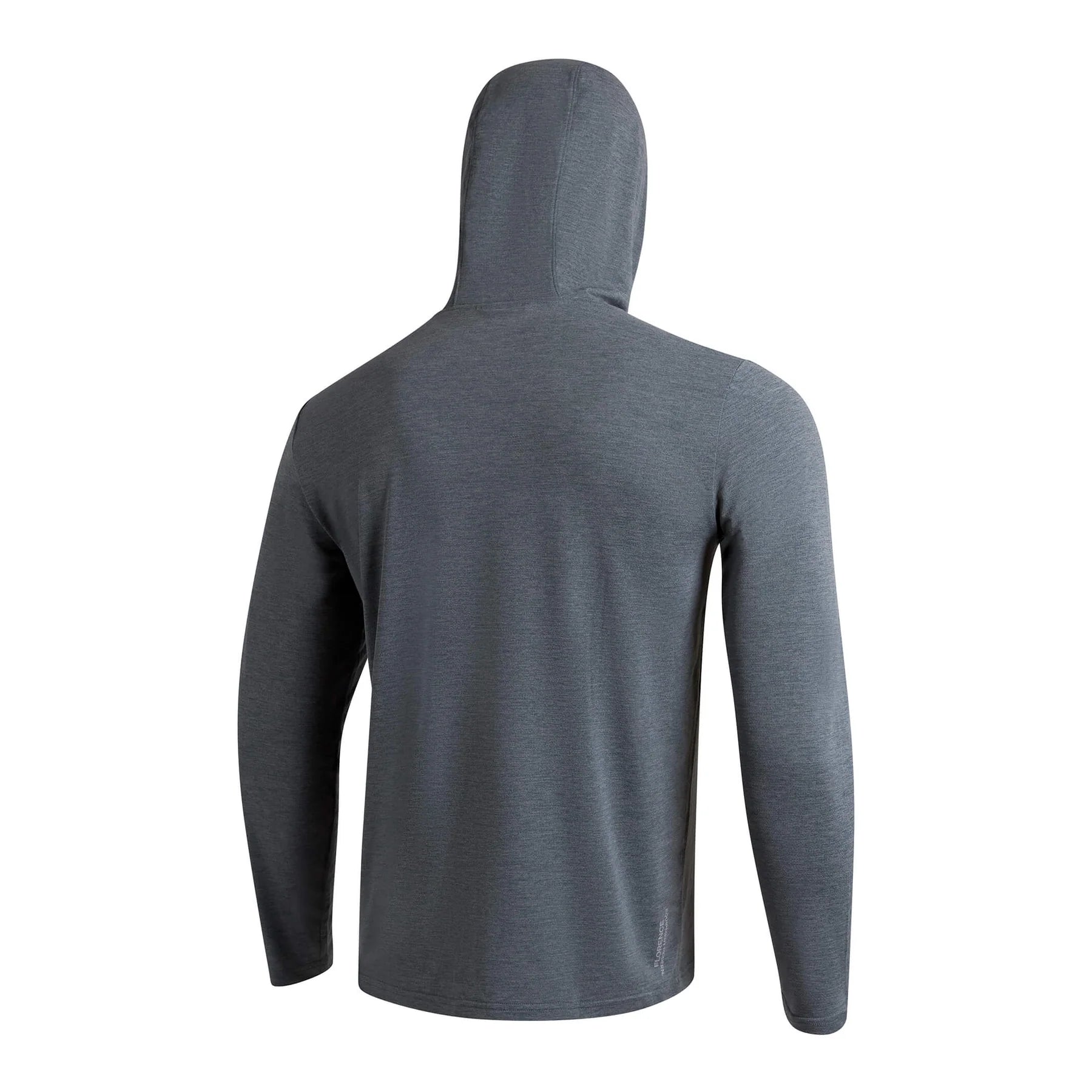 Airtex Long Sleeve Hooded Shirt - Heather Storm