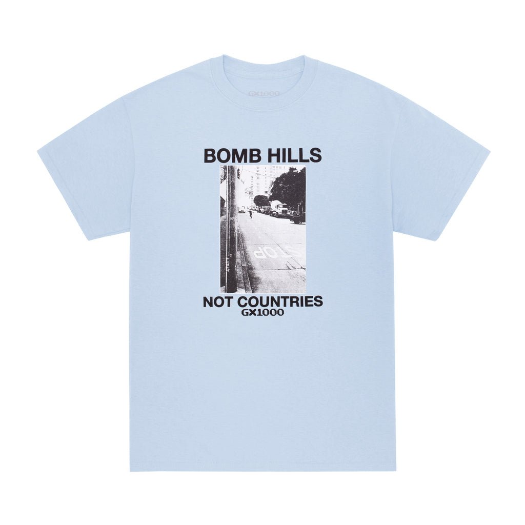 Bomb Hills Not Countries - Powder Blue