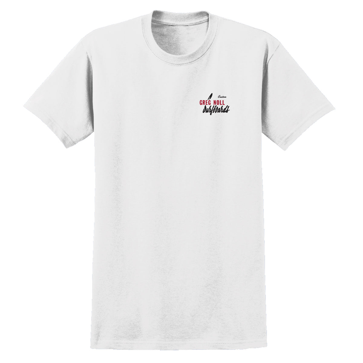 Greg Noll Classic Oval T-Shirt, White