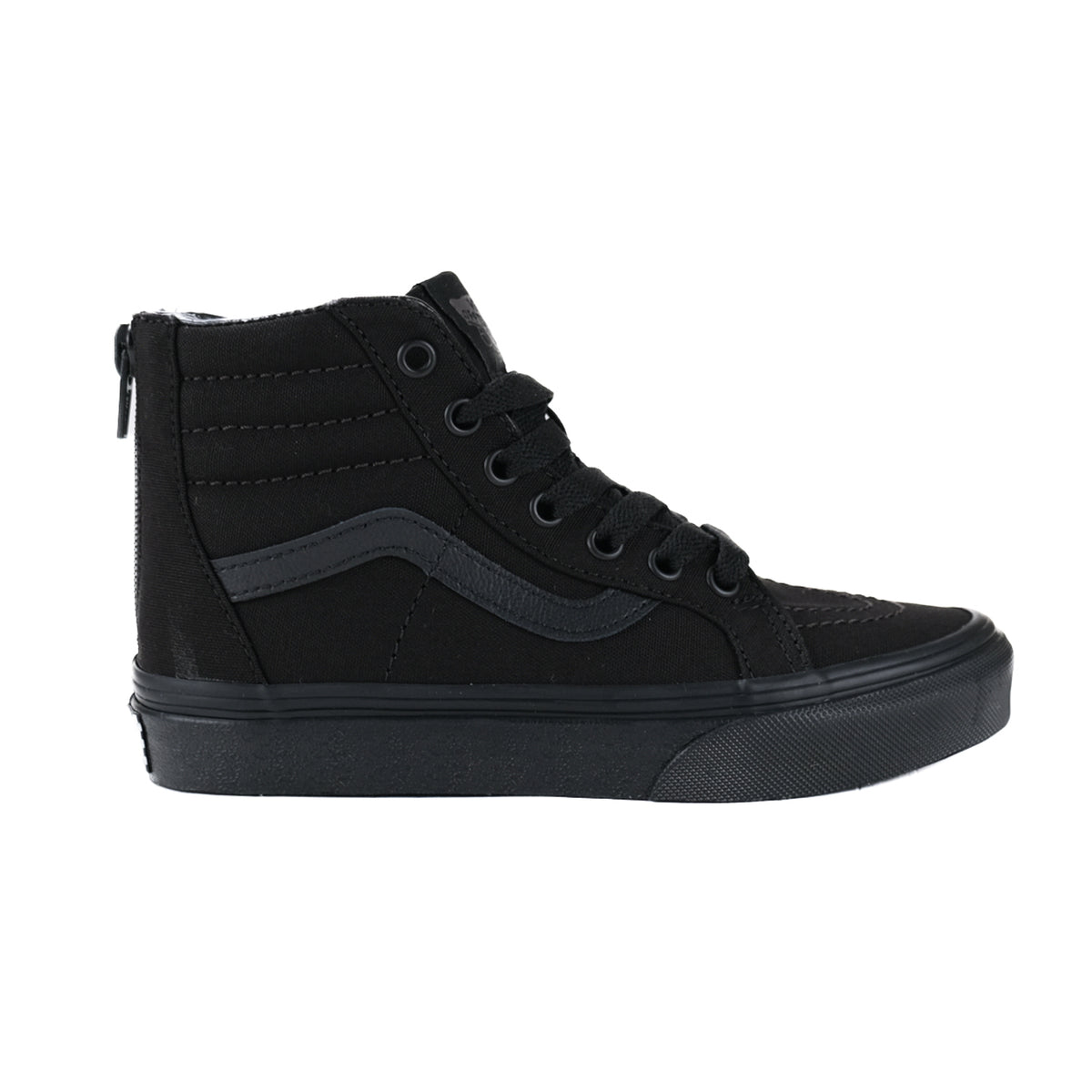 Youth Sk8-Hi Zip (Pop Check) - Black/Black — Val Surf