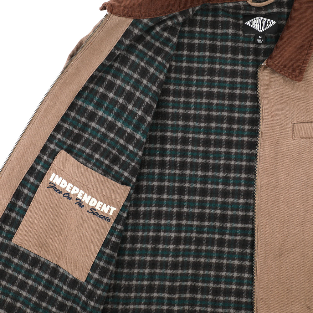 Free On The Streets Jacket - Dark Sand