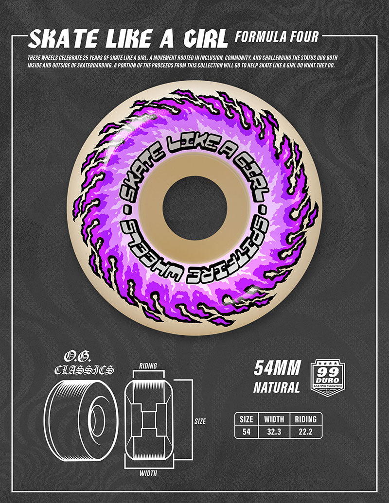 Skate Girl OG Classic - 54MM
