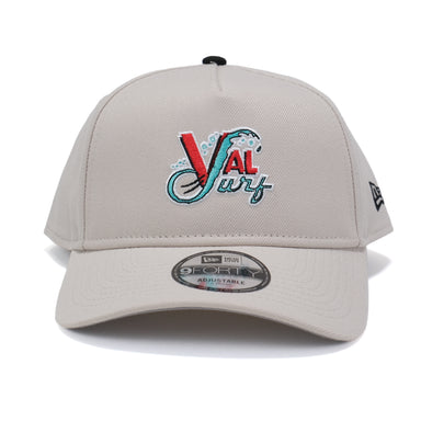 Val Surf - OG Hat - New Era 9FORTY A-FRAME Snapback Hat - Stone