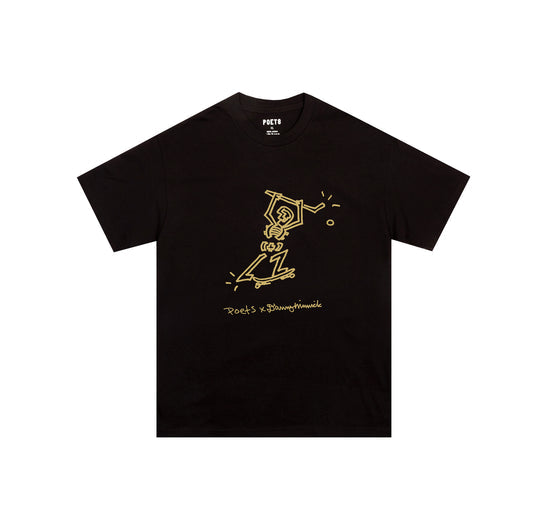 WS Minnick X Poets S/S Tee - Black