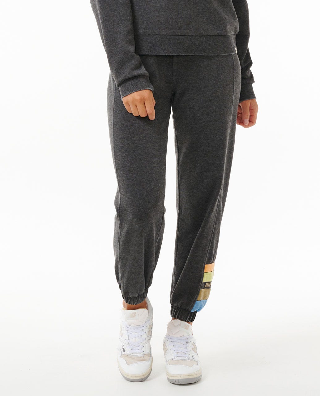 Womens High Tide Track Pant - Washed Black