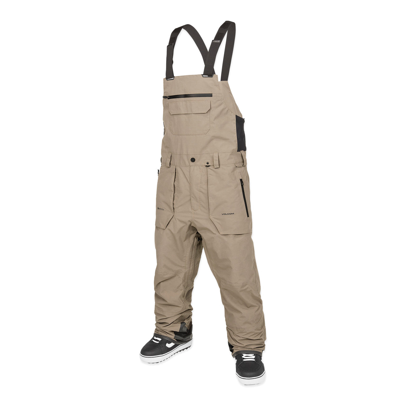 RAIN GORE-TEX BIB OVERALL, Chestnut Brown