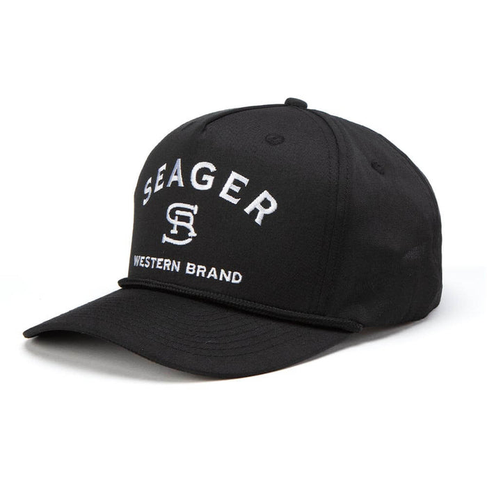 Branded Snapback - Black