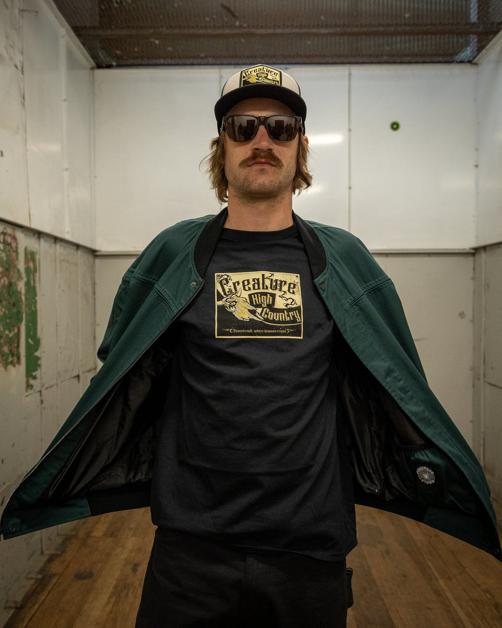 Hesher Bomber Jacket - Hunter Green