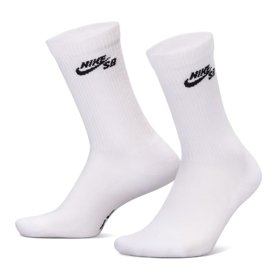 Nike SB Everyday Elevated Sock (3PK) - White