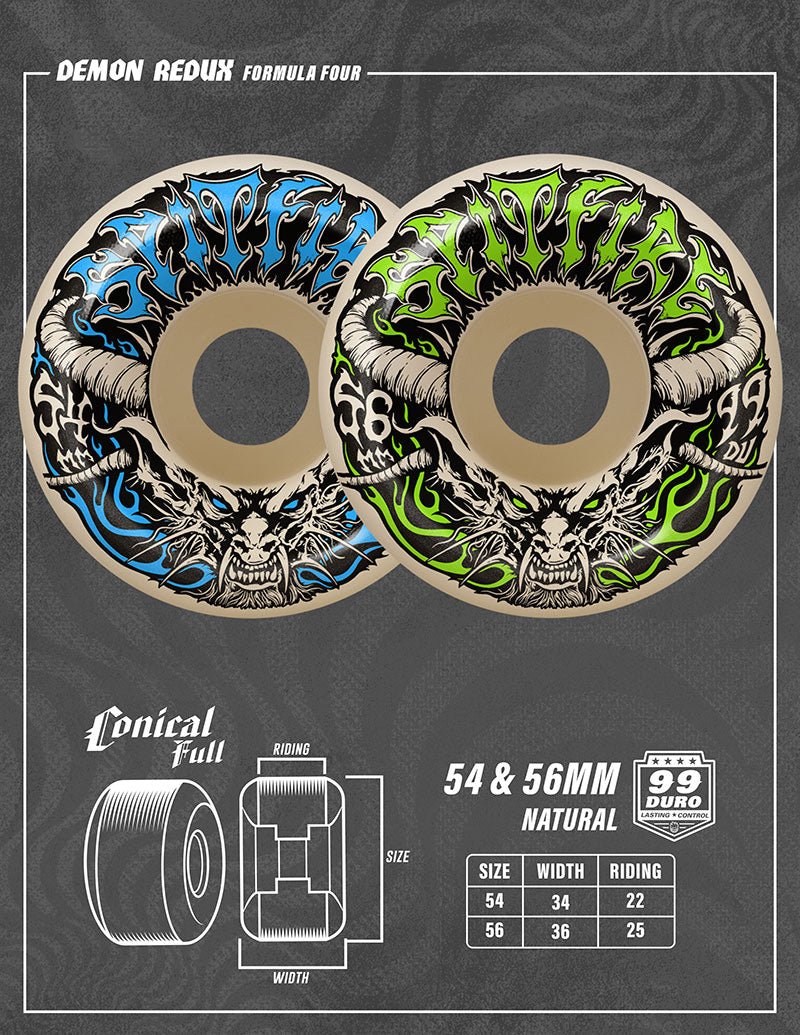 F499 Demon Redux Conical Full - 54MM