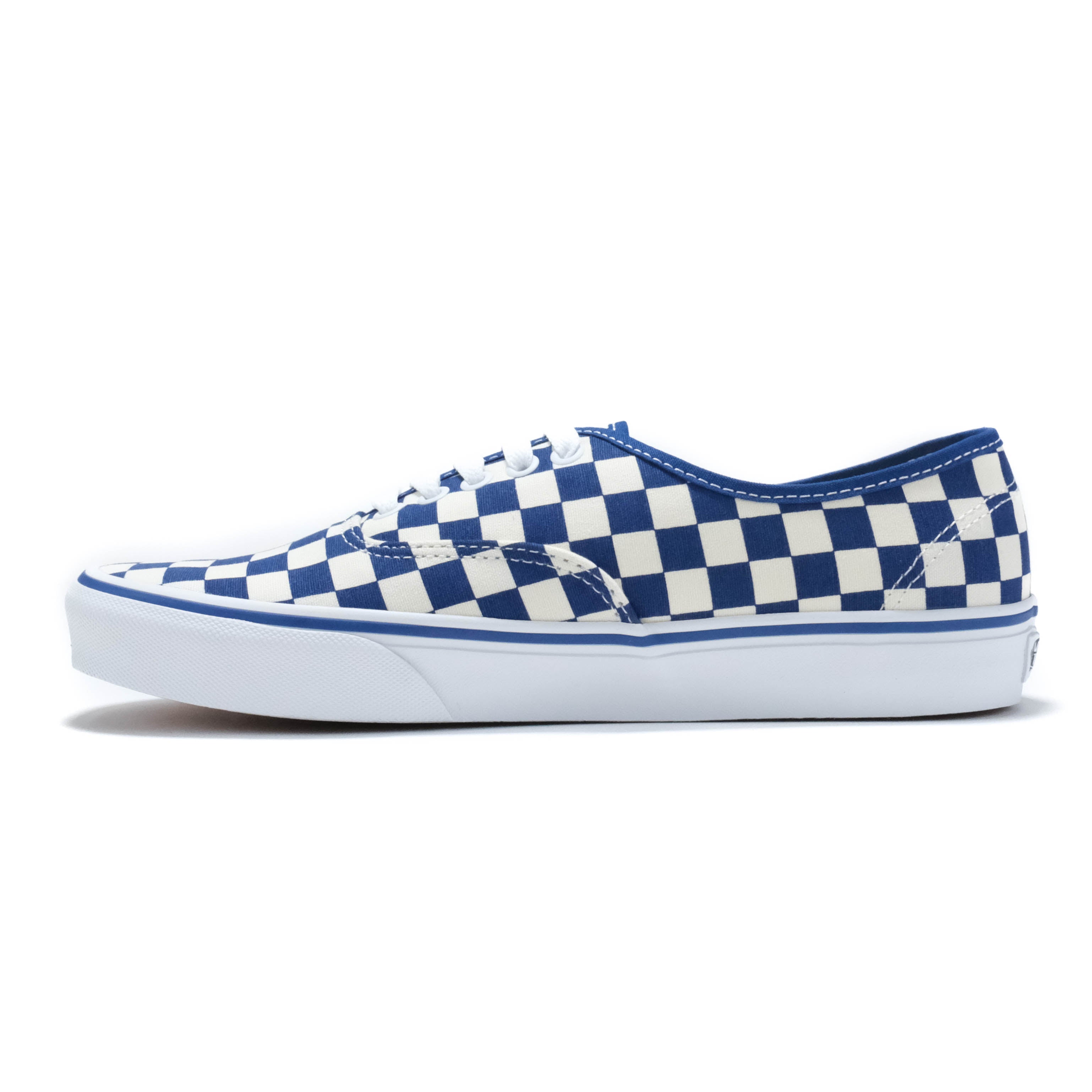Authentic Primary Check - True Blue/White