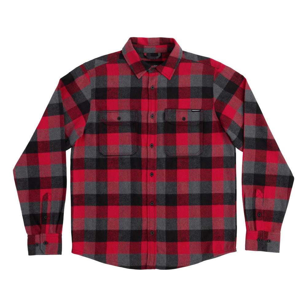 Belmont L/S Flannel - Red