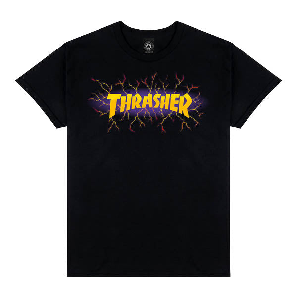 Lightning S/S Tee - Black