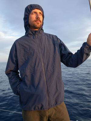 Skiff Rain Jacket - Navy