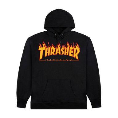 Thrasher Magazine - Youth Flame Hoodie - Black