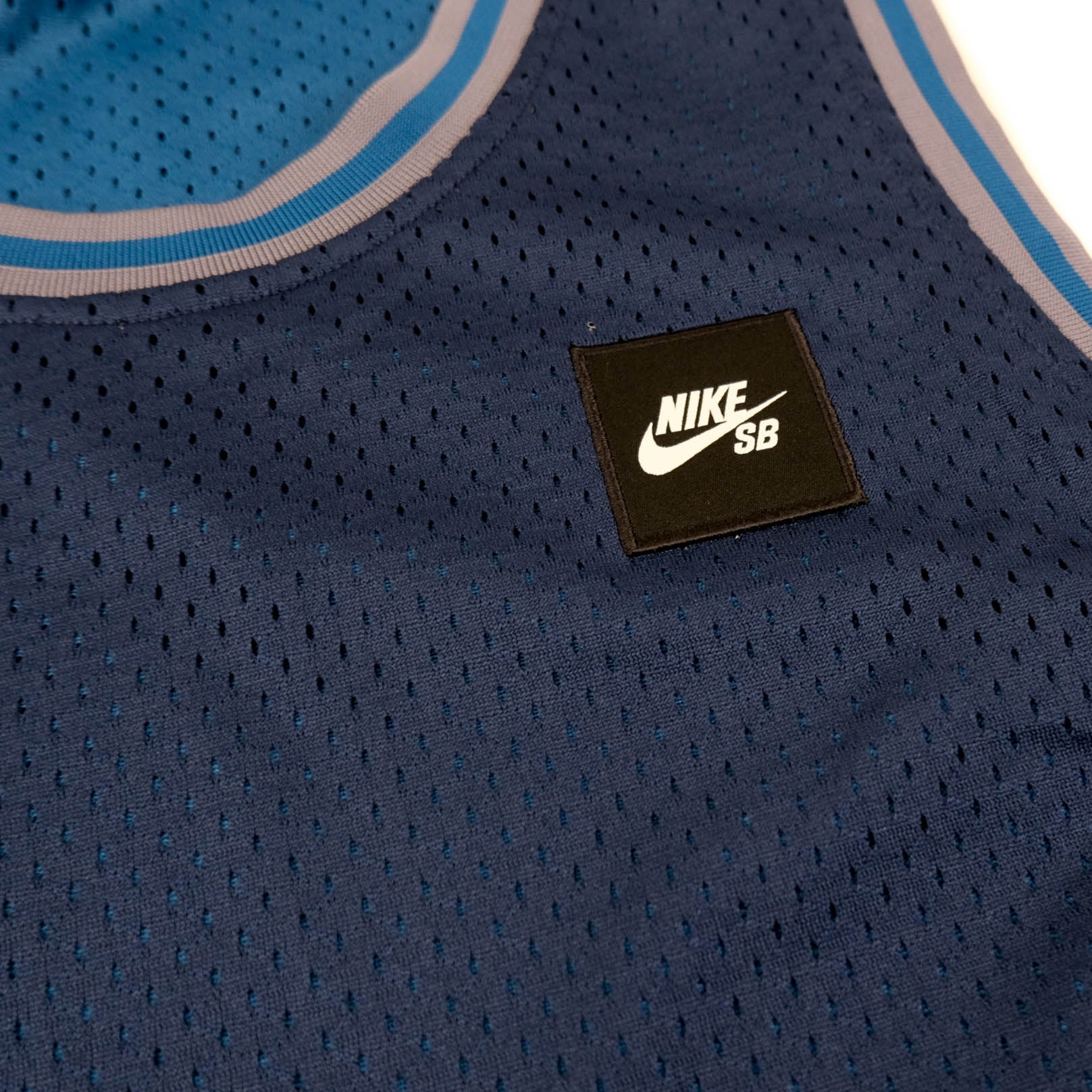 Nike SB Reverse Skate Jersey - Midnight Navy/Court Blue