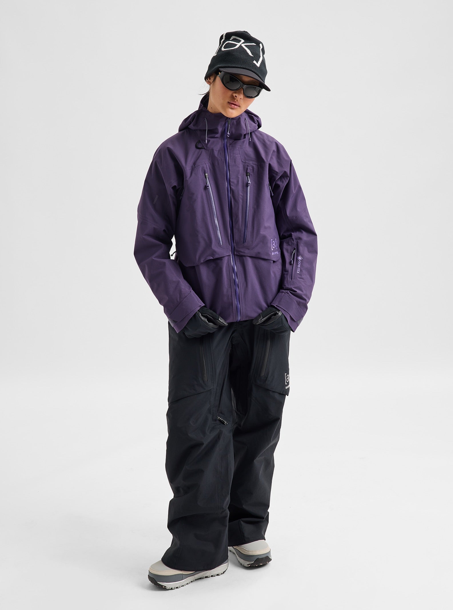 Womens [ak] Swash Synthetic Insulated Gore-Tex 2L Jacket - Nightshade Purple