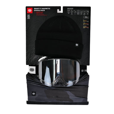 686 Ent. - Smarty Mag Black - Silver Mirror/Amber