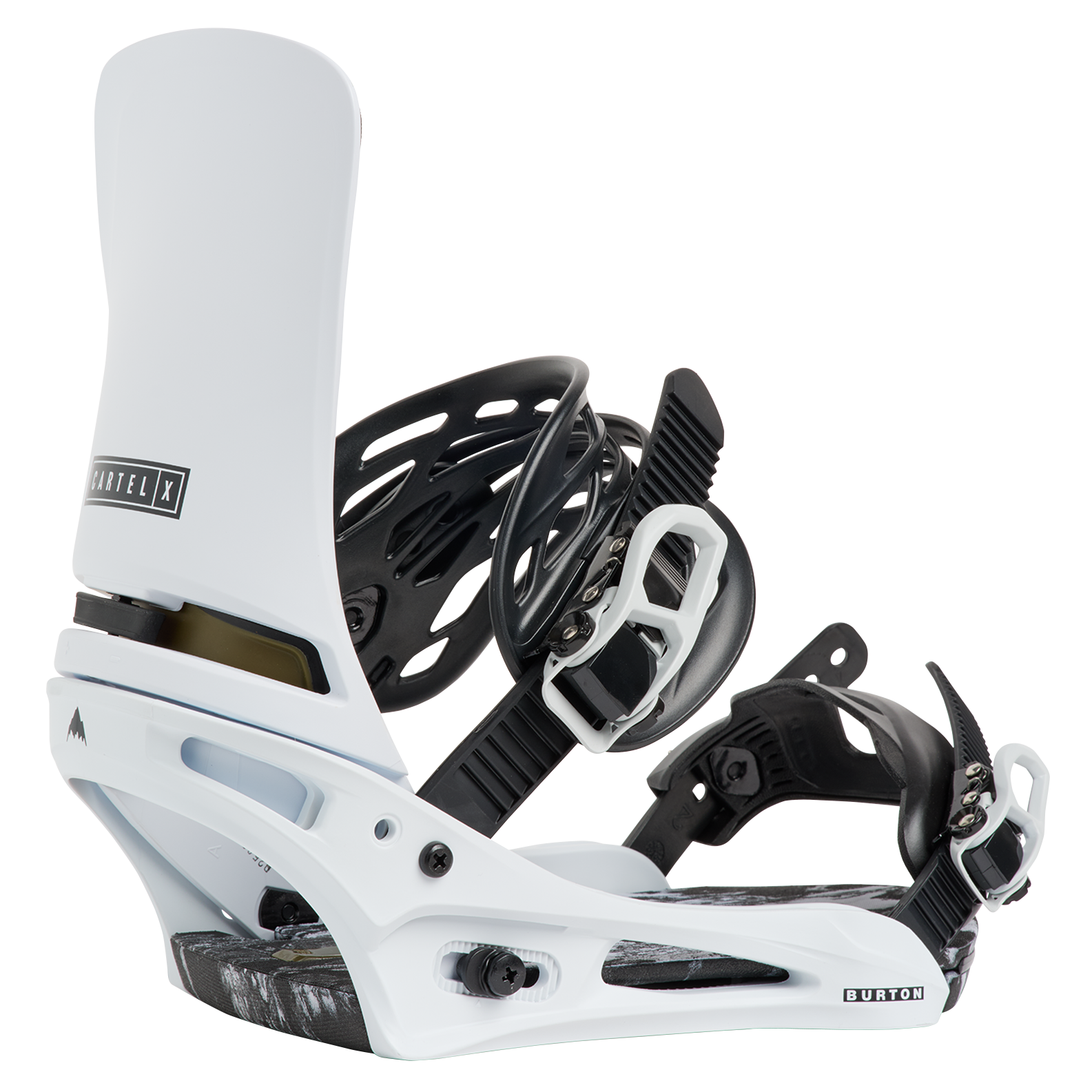 Mens Cartel X Re:Flex Snowboard Bindings - White