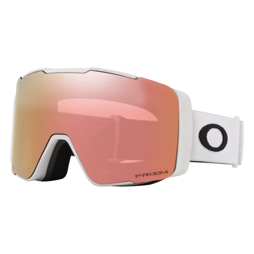 Line Miner Pro M - Matte White/Prizm Snow Rose+Prizm Snow Sapphire Iridium