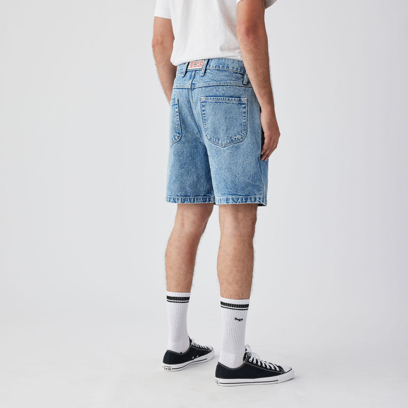 Sandstone Denim Shorts - Light Wash Denim