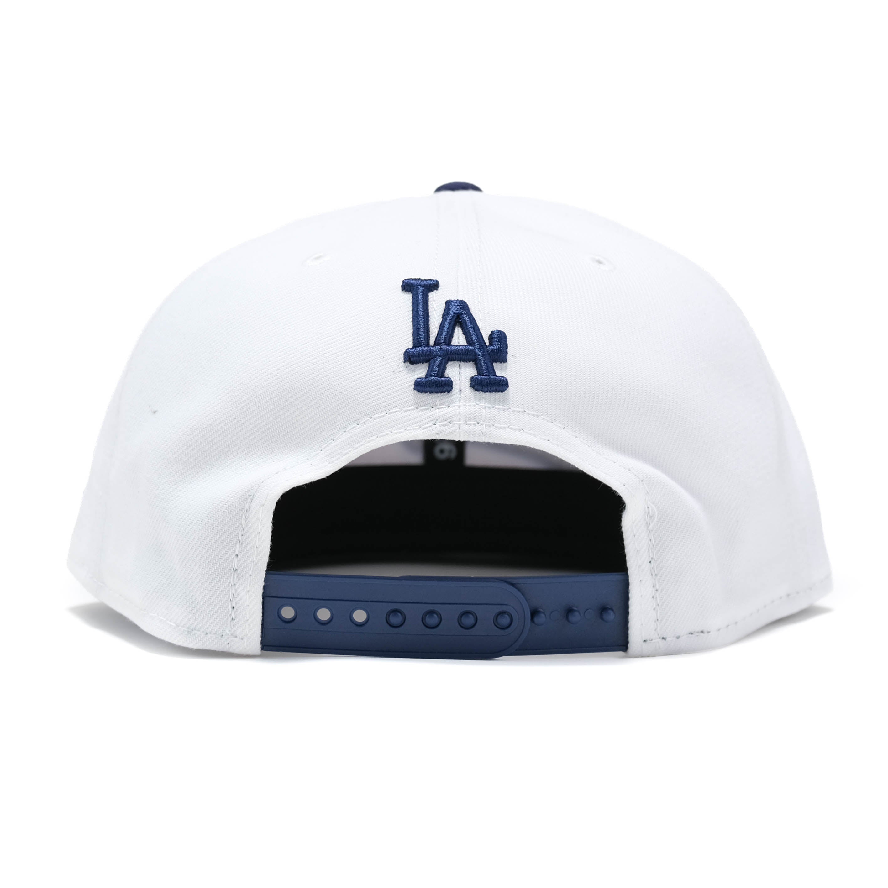 "Los Angeles" Dodgers Hat - New Era 9FIFTY Snapback Hat - White