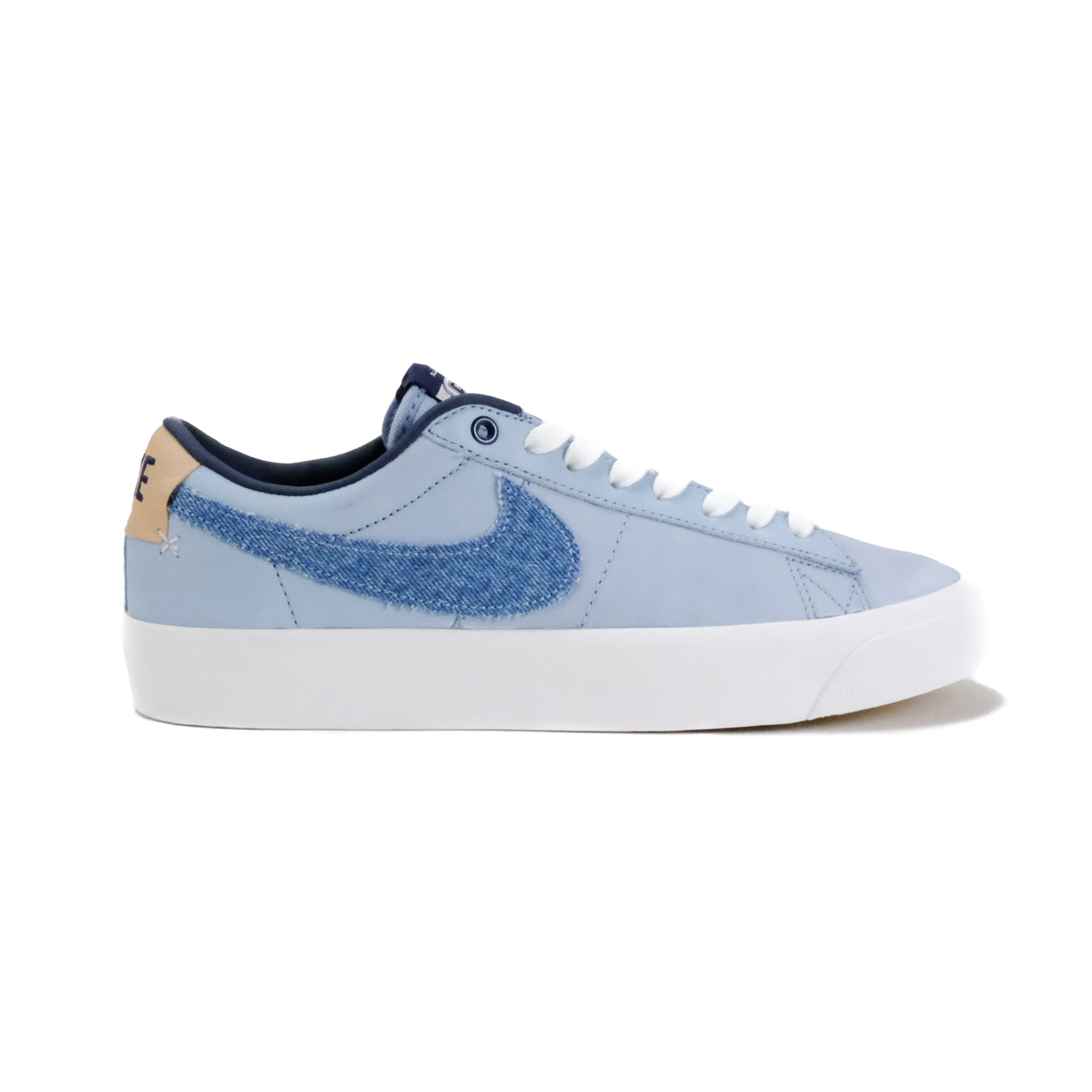 Nike sb blazer low blue best sale