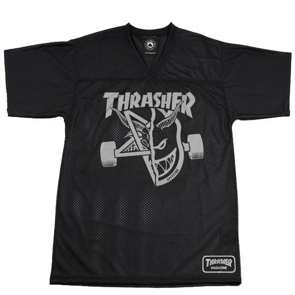 Thrash And Burn Jersey - Black