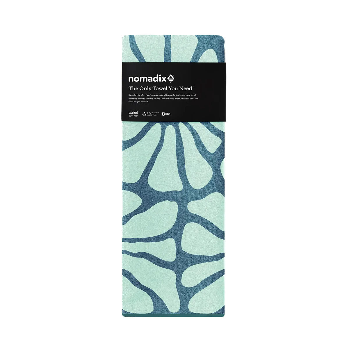 Original Towel - Lazy Daisy Seafoam Green