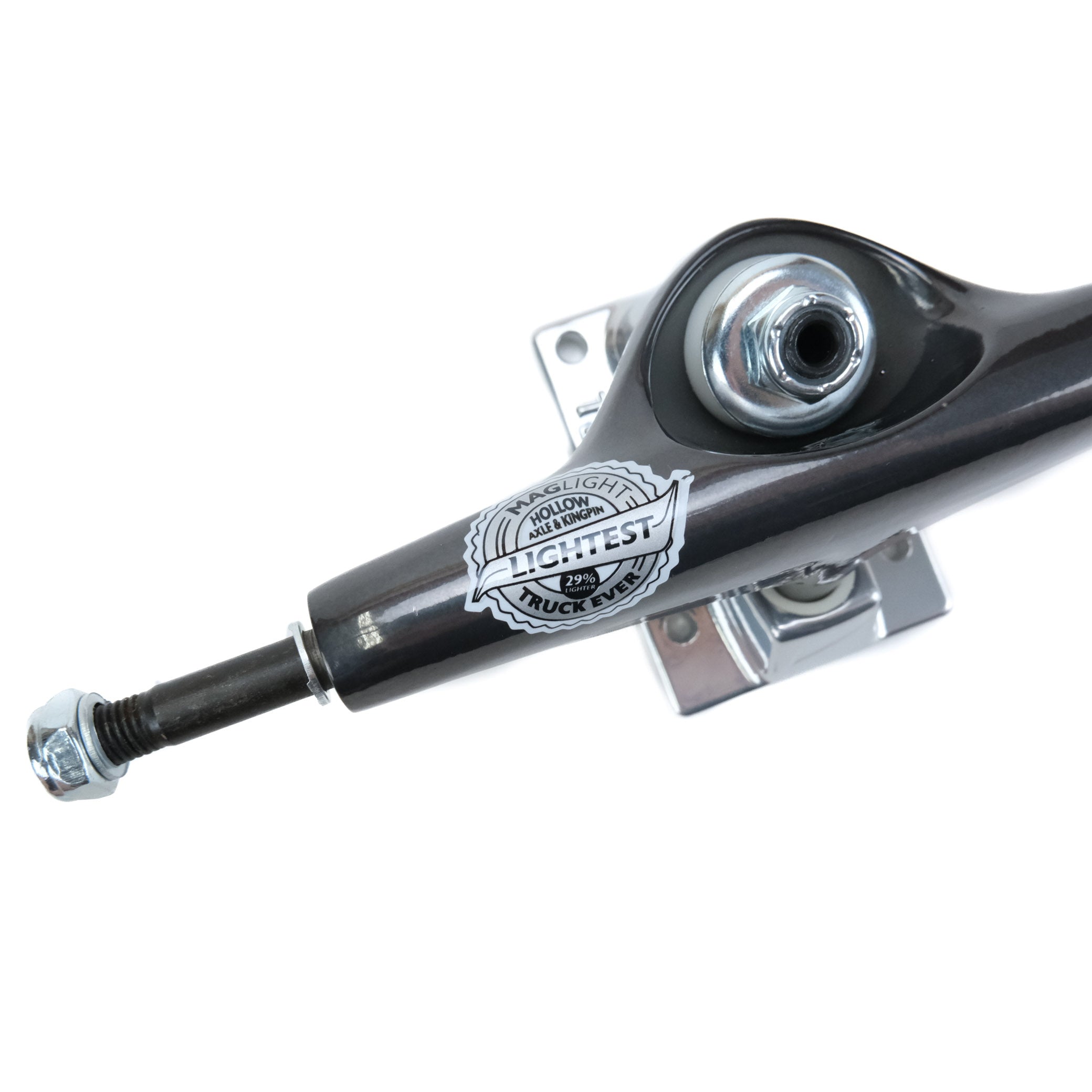 Mag Light Glossy 5.5 - Gunmetal/Silver