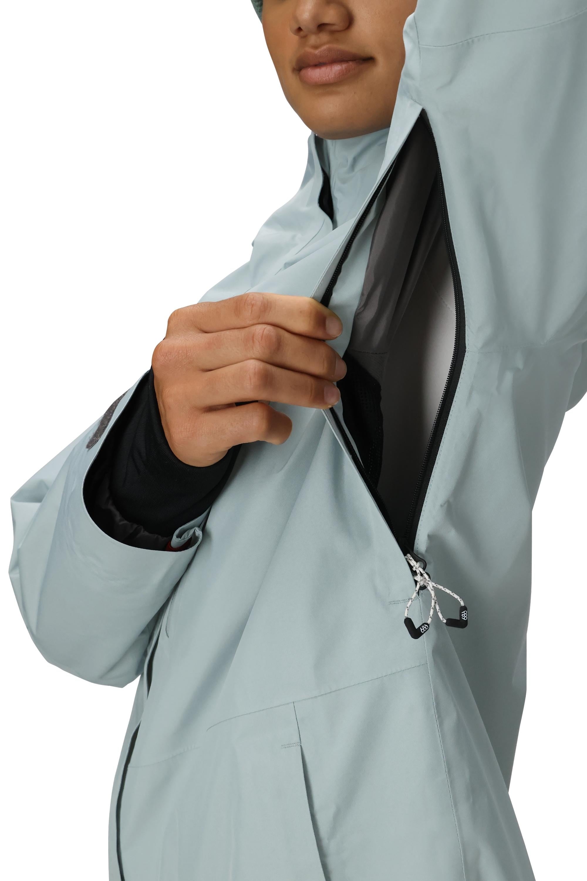 Womens Gore-Tex Skyline Thermagraph Jacket - Dusty Marine