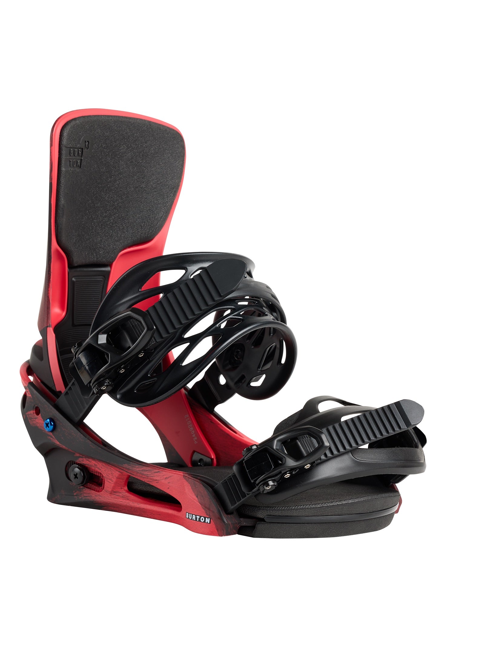 Men's Cartel X Re:Flex Snowboard Bindings, Black/Red